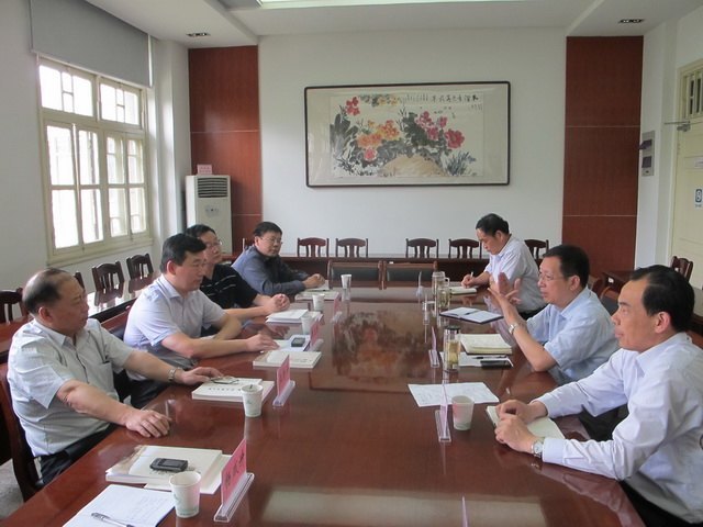 校主要領(lǐng)導(dǎo)到安徽農(nóng)業(yè)大學(xué)考察調(diào)研
