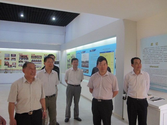 校主要領(lǐng)導(dǎo)到安徽農(nóng)業(yè)大學(xué)考察調(diào)研