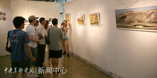 繼續(xù)教育學(xué)院2012屆美術(shù)教育研修班青海互助寫生作品展開幕