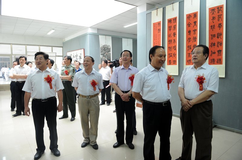 全市安全文化書畫攝影展在濱州學院舉辦