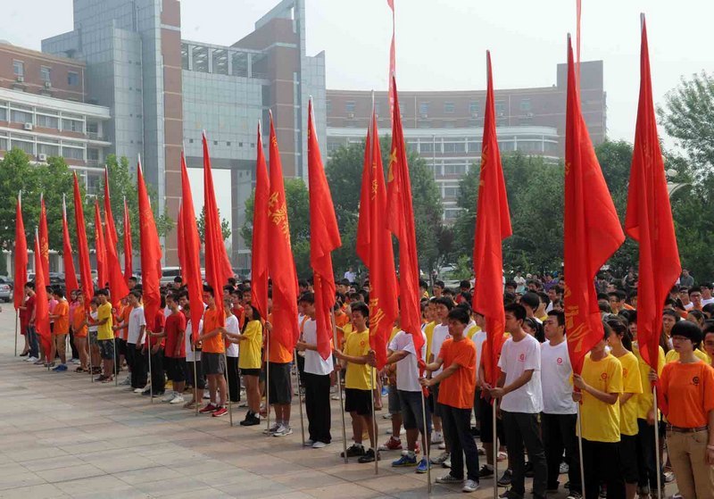 濱州學院舉行2012年大學生暑期社會實踐出征儀式