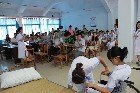 鄭州大學學生為滎陽市社會福利中心護理員舉辦專業知識講座