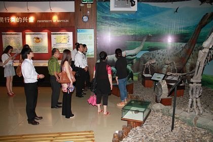 臺灣企業界人士訪問團到訪渤海大學文理學院