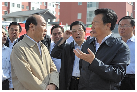 王君省長在教師節(jié)之際視察晉中學(xué)院新校區(qū)