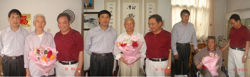 皖西學(xué)院校領(lǐng)導(dǎo)教師節(jié)看望離退休老教師