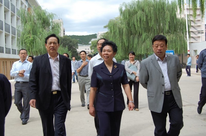 教育部領(lǐng)導來校視察指導工作