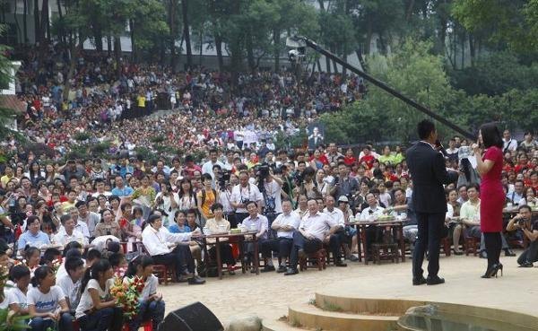 長沙師范學校50名學生參演第9屆中國金鷹電視藝術節