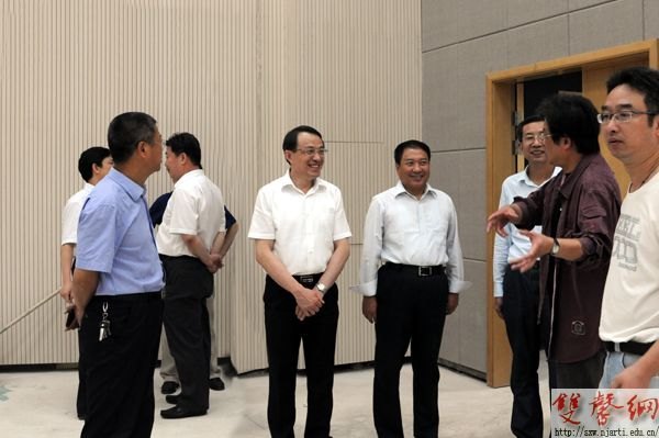 省教育廳廳長沈健一行蒞臨南京藝術(shù)學院視察調(diào)研
