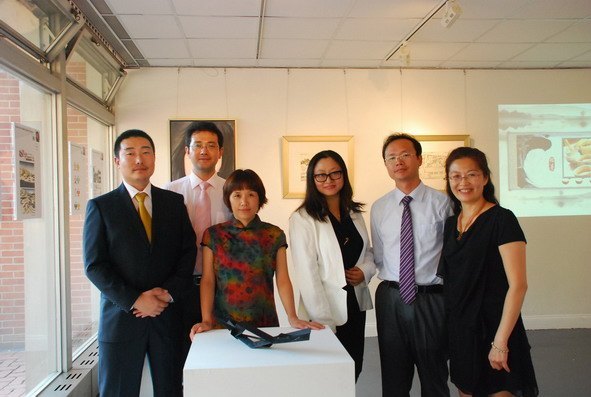 北京城市學院教師作品赴美國紐約州立大學布法羅學院展覽