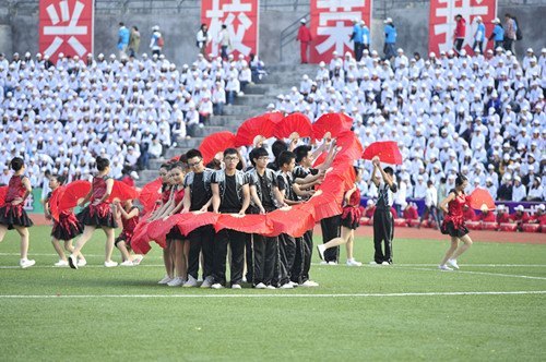 長春建筑學院2012年田徑運動會隆重召開