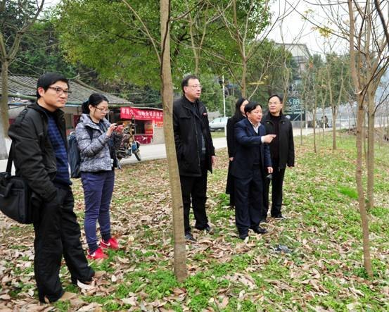 福建農林大學蘭思仁校長一行蒞校指導校園規劃工作