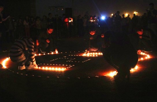 心系雅安,大愛無疆——土木工程系開展為雅安祈福活動