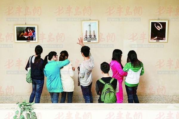 藍色快報:煙大學子征集照片舉辦攝影展,定格港城生活精彩瞬間