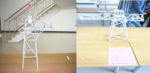 土木工程系成功舉辦第四屆“魯班杯”科技創新大賽 ——紙質起重機結構承重及造型、創新大賽