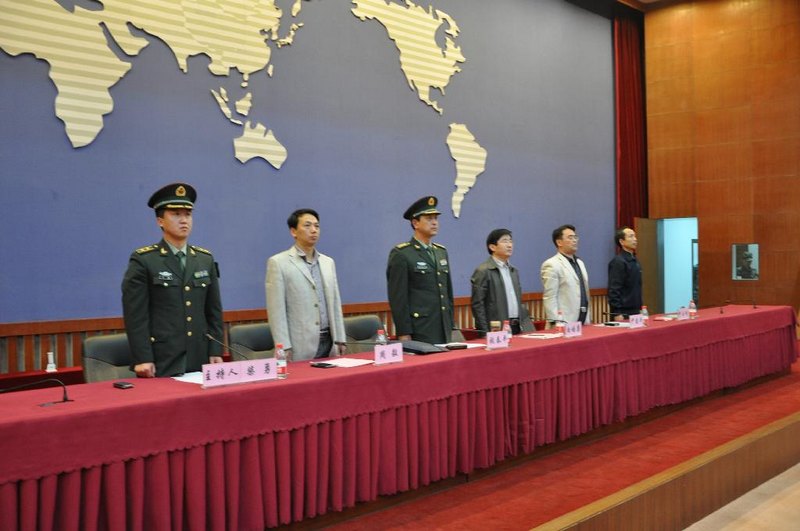 國防生軍政訓練被裝發放儀式舉行