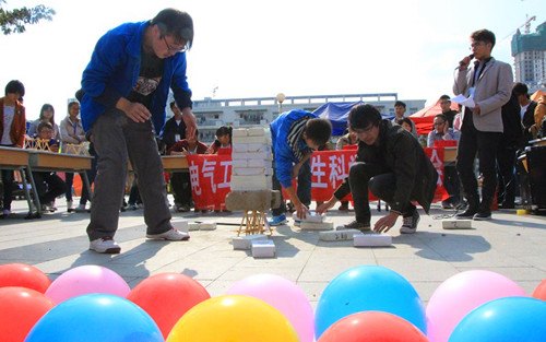 電氣工程系舉辦“進擊的筷子”科技比賽