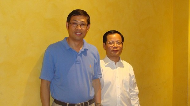 王恒胤副書記拜訪澳華達(dá)集團(tuán)吳飛鵬董事長(zhǎng)