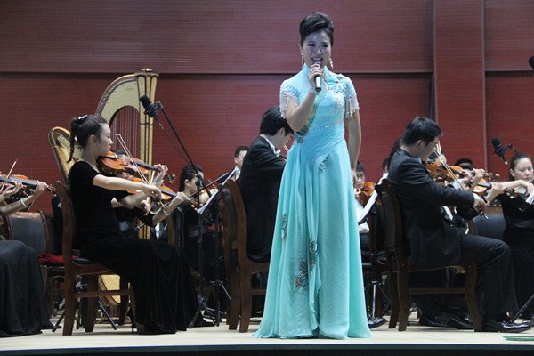 2013年“高雅藝術進校園”河南交響樂團到鄭州職業技術學院進行專場演出