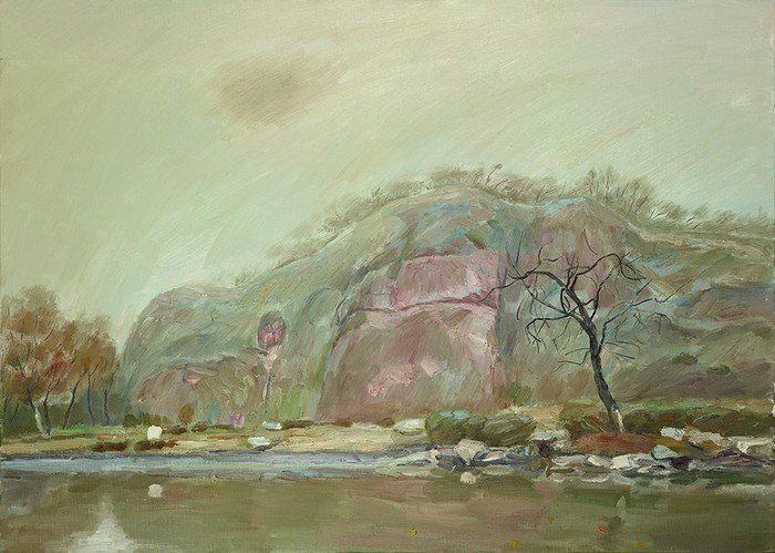風·景崔雄油畫作品在南京藝術學院美術館開展