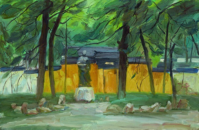 風·景崔雄油畫作品在南京藝術學院美術館開展