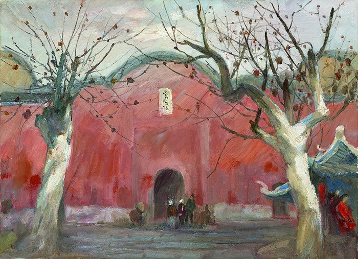 風·景崔雄油畫作品在南京藝術學院美術館開展
