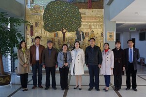濟寧市技師學院副院長蘭青一行來山東旅游職業(yè)學院參觀考察