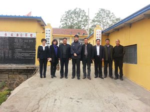 狄保榮書記赴棗莊山亭區看望第二批掛職的“第一書記”