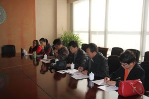 平遙現代工程技術學校副校長郝英明一行來山東旅游職業學院參觀考察