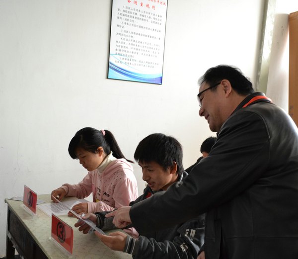 省普通話培訓測試中心領導來武漢工程大學檢查指導普通話測試工作