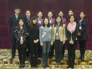 新春送祝福 千里傳真情——陳增紅副院長一行赴深圳、廣州探望實習生