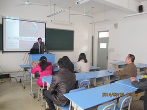 斯坦福英語專家沙爾瑪來山東旅游職業學院面試和講座
