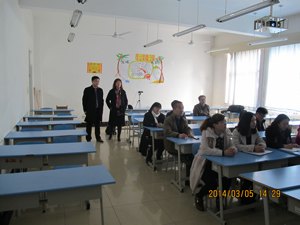 斯坦福英語專家沙爾瑪來山東旅游職業學院面試和講座